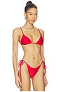 view 2 of 4 TOP BIKINI ELENE in Classic Red