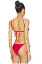 view 3 of 4 TOP BIKINI ELENE in Classic Red