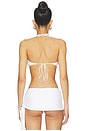 view 3 of 4 TOP BIKINI HANNA in White