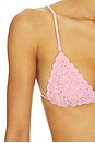view 5 of 5 Elena Crochet Bikini Top in Blush