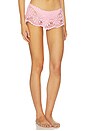 view 2 of 5 Shelly Crochet Bikini Bottom in Blush