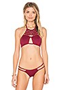 view 1 of 4 TOP BIKINI MIMI in Maroon