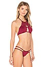 view 2 of 4 TOP BIKINI MIMI in Maroon