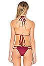 view 3 of 4 TOP BIKINI MIMI in Maroon