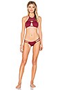 view 4 of 4 TOP BIKINI MIMI in Maroon