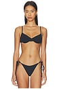 view 1 of 4 BAS DE BIKINI À ARMATURES IRELAND in Black