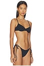 view 2 of 4 BAS DE BIKINI À ARMATURES IRELAND in Black