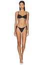view 4 of 5 BRAGUITA BIKINI ATADURA LATERAL MACKENZIE in Black