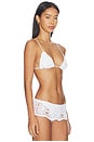 view 2 of 4 HAUT DE MAILLOT DE BAIN TRIANGLE EN CROCHET PAIGE LORENZE ELENA in Marry Me