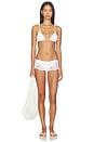 view 4 of 4 HAUT DE MAILLOT DE BAIN TRIANGLE EN CROCHET PAIGE LORENZE ELENA in Marry Me