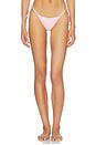 view 1 of 4 X Paige Lorenze Divine Ribbed Bikini Bottom in Blushing