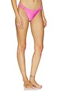view 2 of 5 BRAGUITA DE BIKINI CLÁSICA DE SATÉN DOVE in Capri Pink