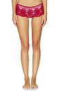 view 1 of 4 Shelly Crochet Bikini Bottom in Havana Crochet