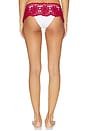 view 3 of 4 Shelly Crochet Bikini Bottom in Havana Crochet