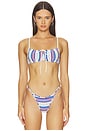 view 1 of 5 TOP BIKINI CON AROS VIVIENNE in St. Tropez Stripe