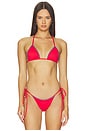 view 1 of 5 Nick Beaded Bikini Top in Havana