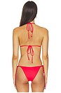 view 3 of 5 Nick Beaded Bikini Top in Havana