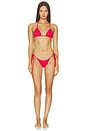 view 4 of 4 BRAGUITA DE BIKINI CON LAZO LATERAL Y CUENTAS MACKENZIE in Havana