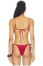 view 4 of 6 X Devon Lee Carlson Elena Reversible Bikini Top in Shopaholic