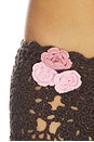 view 8 of 7 X Devon Lee Carlson Shelly Crochet Bikini Bottom in Daisy Lynn