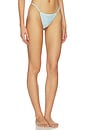 view 2 of 6 X Devon Lee Carlson Luna Sequin Bikini Bottom in Blue Bloom