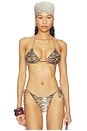 view 1 of 4 X Devon Lee Carlson Nick Triangle Bikini Top in Rawr
