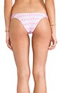 view 3 of 4 Mary-Jane Seamless Twisted Double Braided Side Bottom in Pink Chevron
