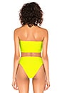 view 3 of 4 Jenna Top in Lemon Drop Yellow