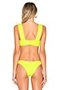 view 3 of 4 HAUT DE MAILLOT DE BAIN SOFIA in Lemon Drop Yellow