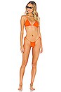 view 4 of 4 TOP BIKINI TIA in Tangerine