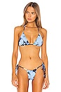 view 1 of 4 X Tasha Top in Blue Tie Dye