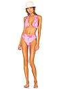 view 4 of 4 TOP BIKINI JORDAN in Pink Tie Dye
