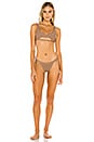 view 4 of 5 TOP BIKINI COLE in Brownie