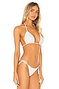 view 2 of 5 Haze Crochet Bikini Top in White