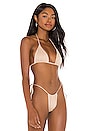 view 2 of 5 HAUT DE MAILLOT DE BAIN TOPANGA in Sand