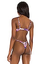 view 3 of 4 Francesca Bikini Top in Ocean Front