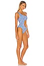 view 2 of 4 Cash One Piece in Blue Wave