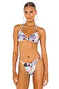 view 1 of 4 Gabe Bikini Top in Patchwork
