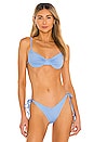 view 1 of 4 HAUT DE MAILLOT DE BAIN MAGGIE in Chambray