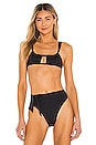 view 1 of 4 Willow Bikini Top in Black