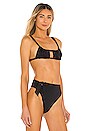 view 2 of 4 Willow Bikini Top in Black
