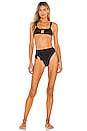 view 4 of 4 Willow Bikini Top in Black