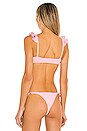 view 3 of 4 Birdie Bikini Top in Love Pink