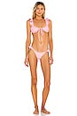 view 4 of 4 Birdie Bikini Top in Love Pink