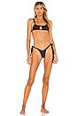 view 4 of 4 Willow Bikini Bottom in Black