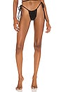 view 1 of 4 Tia Terry Bikini Bottom in Black