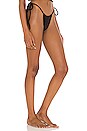 view 2 of 4 Tia Terry Bikini Bottom in Black