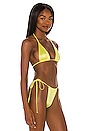 view 2 of 4 HAUT DE MAILLOT DE BAIN TIA in Lemon Drop