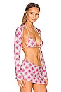 view 2 of 4 Allegra Terry Top in Pink Daisy
