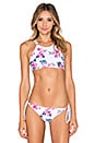 view 1 of 4 Marley Bikini Top in Floral & Stripe